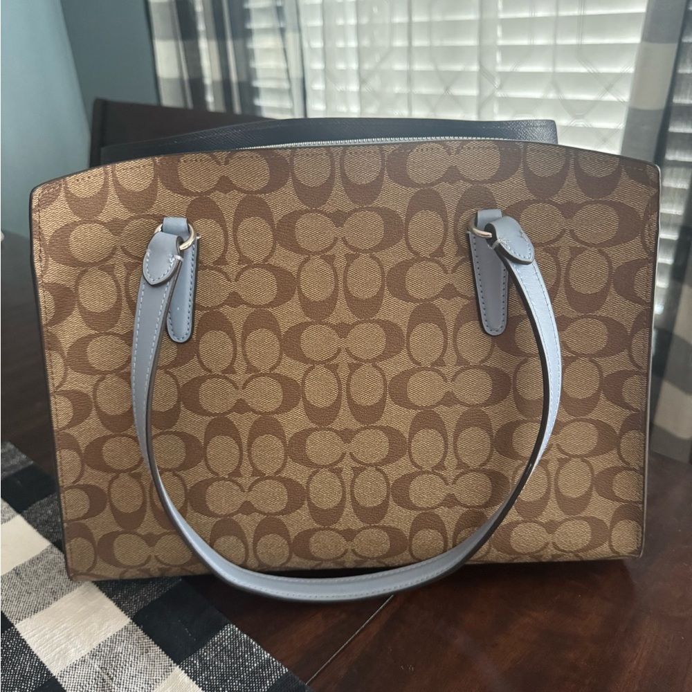 Coach Brown and Gray Women's Bag - Picture 4 of 9